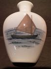 Royal Copenhagen Small Vase with sail boat and sailor