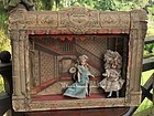 ~~ Early French Mignonette Wooden Theater / 1870~~