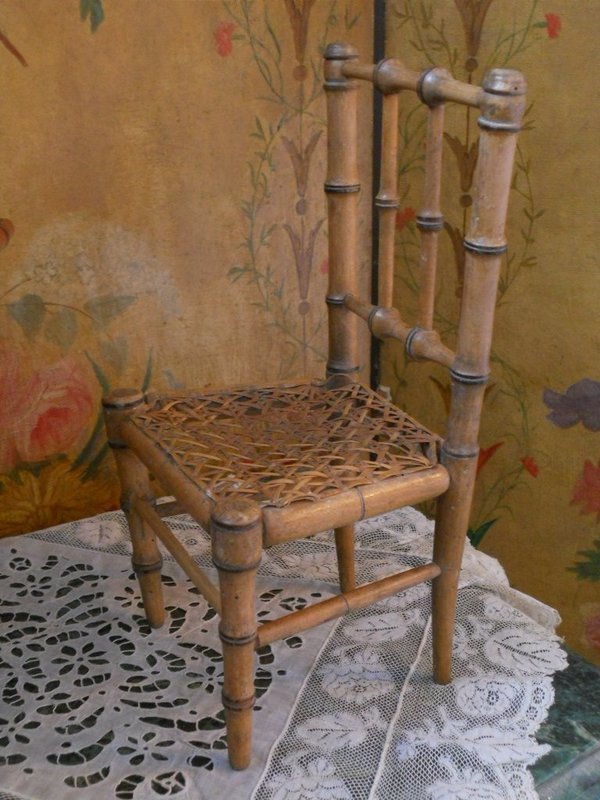 ~~~ Pretty French Bamboo Table Set ~~~