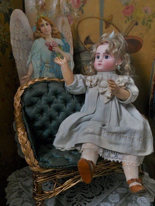 French Bisque Bebe ,Figure C by Jules Steiner