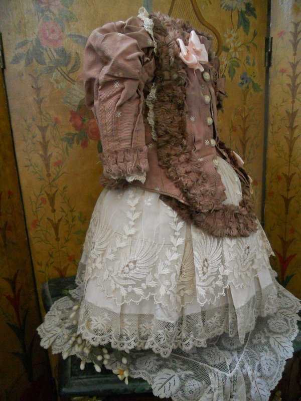 Superb Two Piece French Bebe Costume