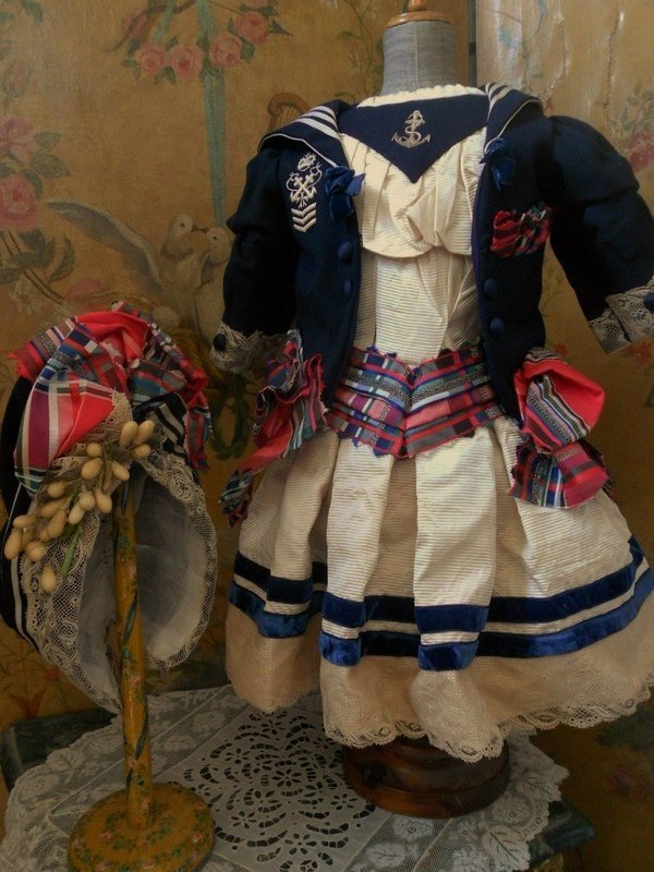 Elegant French Three Piece Bebe Costume