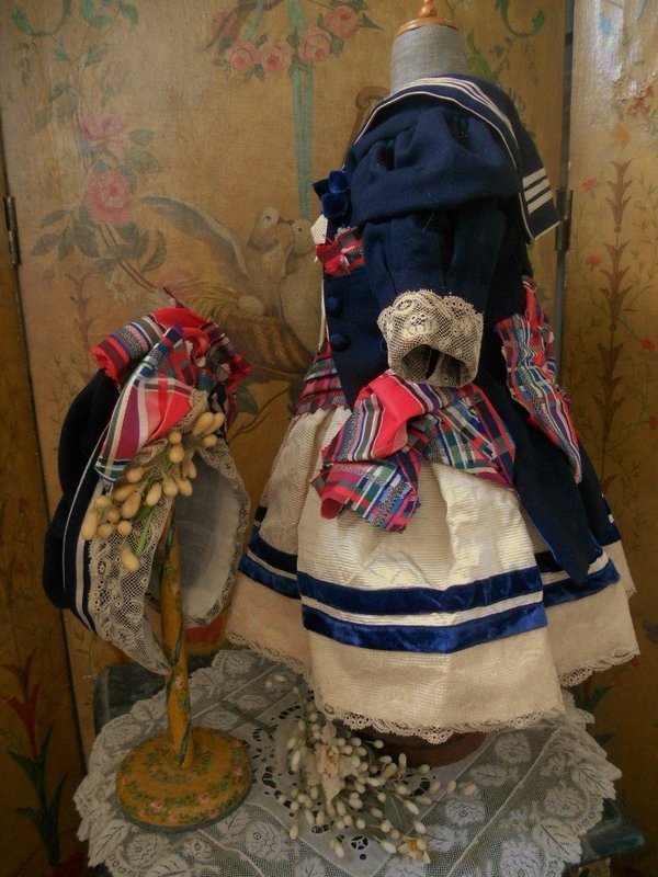 Elegant French Three Piece Bebe Costume