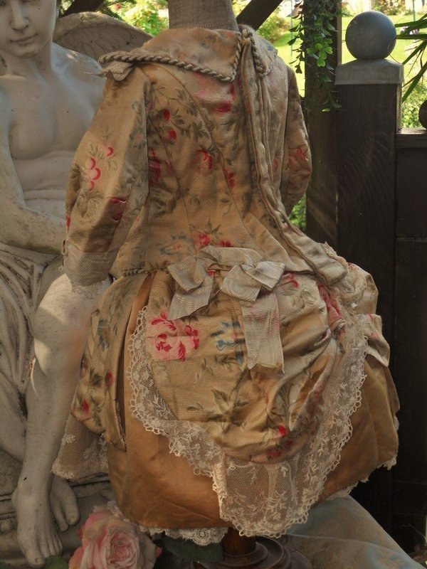 Gorgeous French Silk Sateen Bebe Costume