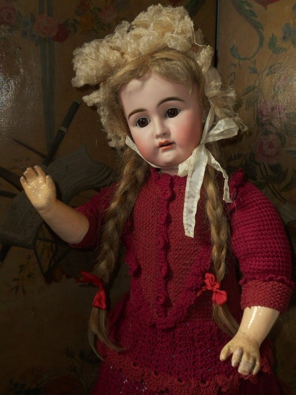 Rare German Bisque Toddler Doll &quot; Olga &quot; by Kammer &amp; Reinhardt