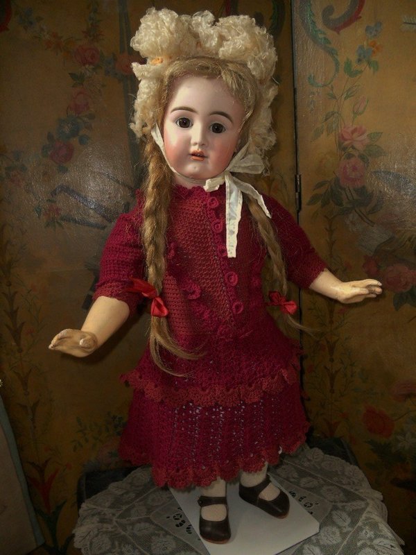 Rare German Bisque Toddler Doll &quot; Olga &quot; by Kammer &amp; Reinhardt