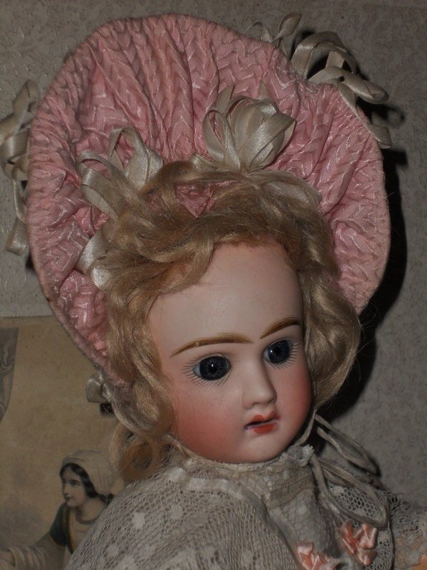 Rare Small French Bisque Bebe by Thuillier