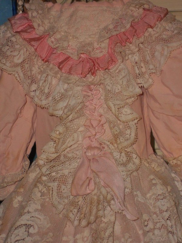 Pretty Vintage Doll Costume with Bonnet