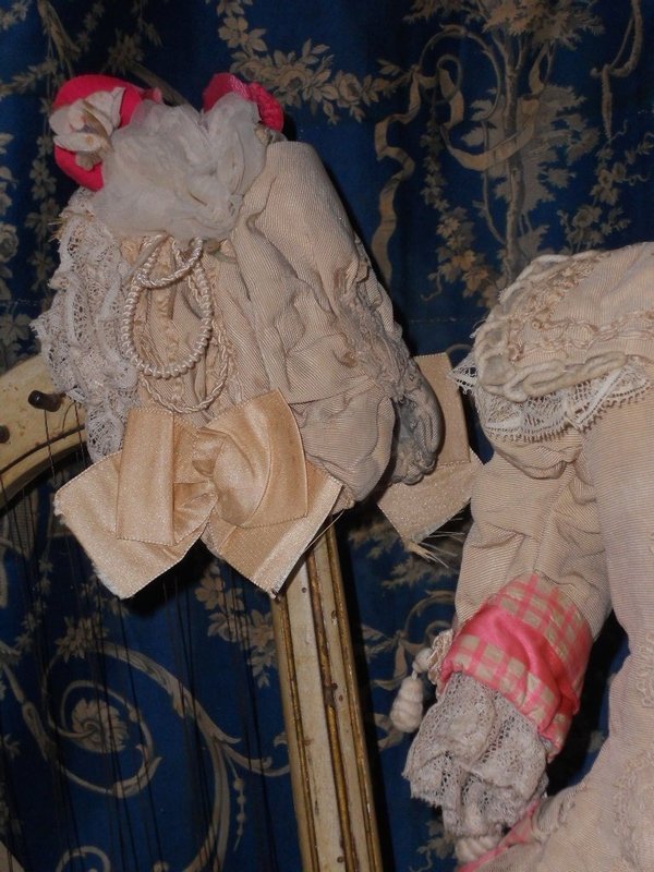 Superb French Bebe Costume with Bonnet