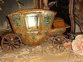 Very Rare Luxury French Romantic Mignonette Coach