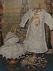 Pretty Antique 19th. Bebe Pique Costume / Two Piece Outfit ..