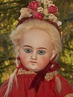 Very Beautiful Bisque Closed Mouth Doll for French Market