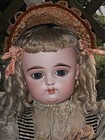 Splendid Eyes French Bisque Bebe by Gaultier with Doll-Shop Label