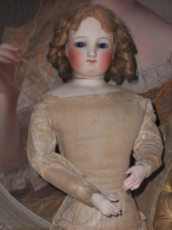 Rare Articulated Parisienne Doll by Julien Ernest Pannier