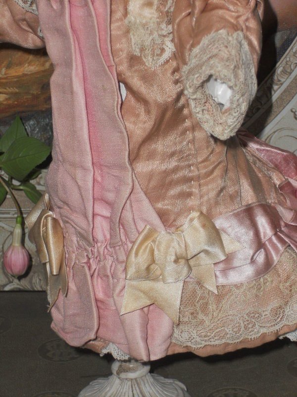 Most Beautiful Antique French Silk Gown