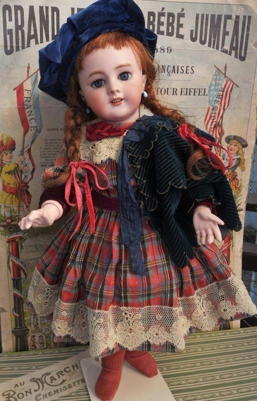 ~~~ Antique French Jumeau Mark Bisque Bebe ~~~