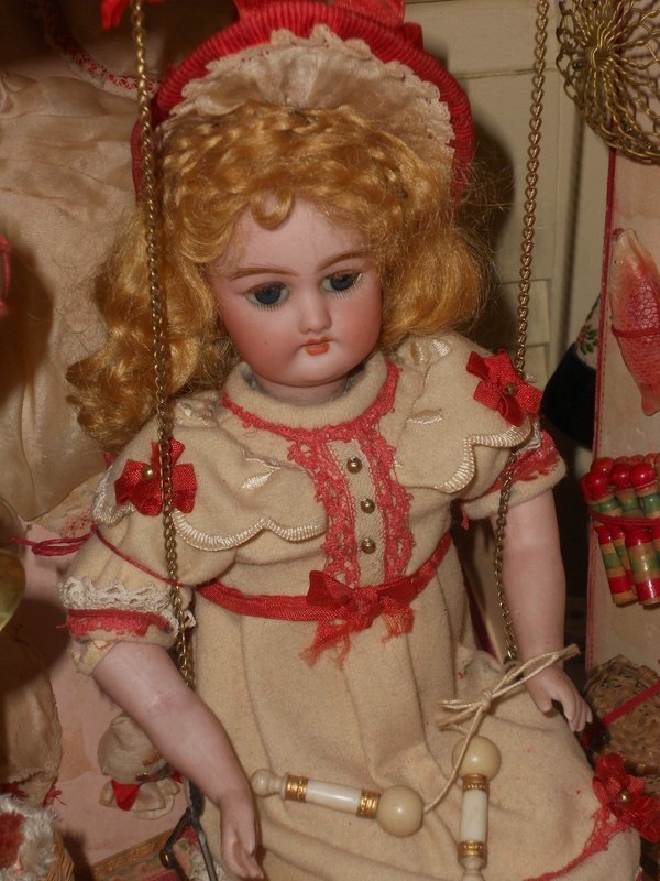 ~~~Exceptional French &quot; Bebe Balancoire &quot; in Original Presentation~~~