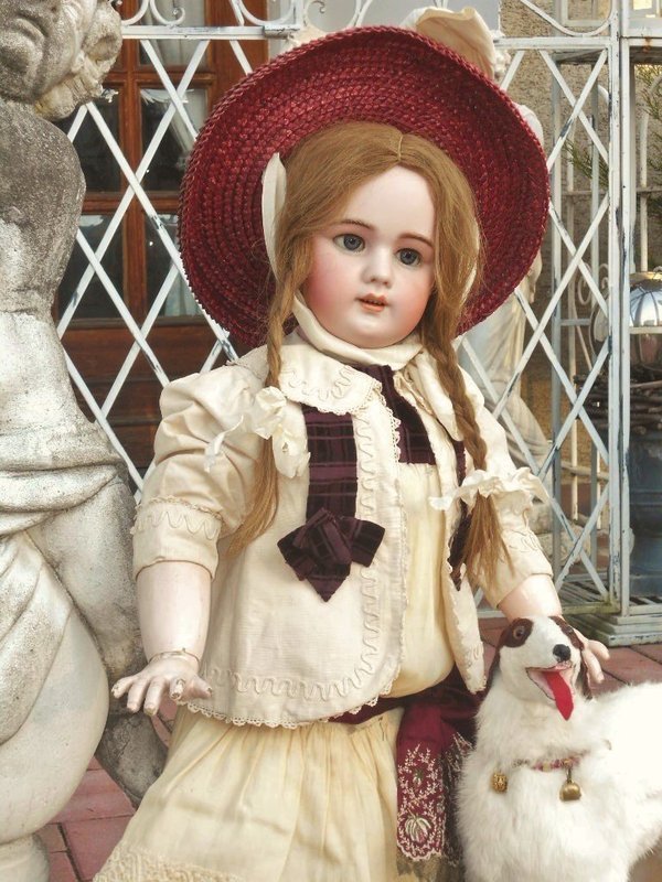 ~~~ Stunning 31&quot; Antique French Jumeau Mark Bisque Bebe ~~~