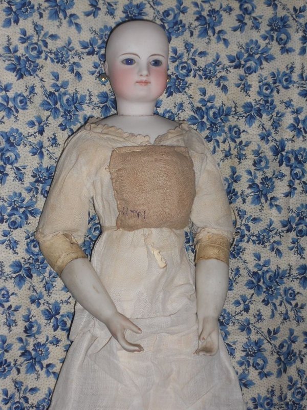 Beautiful Rare Fashionable Poupee with all Wooden Body for French Mark