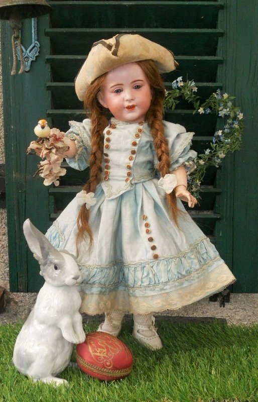 ~~~ Pretty French Bisque Character Girl ~ 238 ~ by SFBJ ~~~