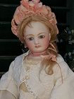 ~~~ Marvelous French Bisque Poupee with Superb Gown ~~~