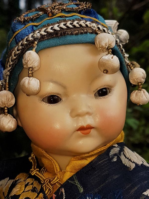 ~~ Rare all Original Oriental Baby Doll by Kestner ~~~