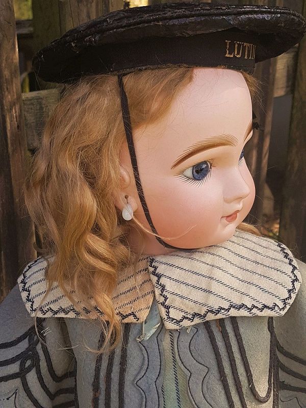 ~~~Outstanding French Bisque Bebe by Jumeau in Original Clothing ~~~