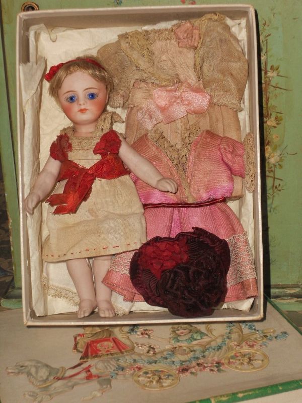 ~~~ Extremely Rare All Bisque Jointed~Limb~Body Darling by Kestner ~~~