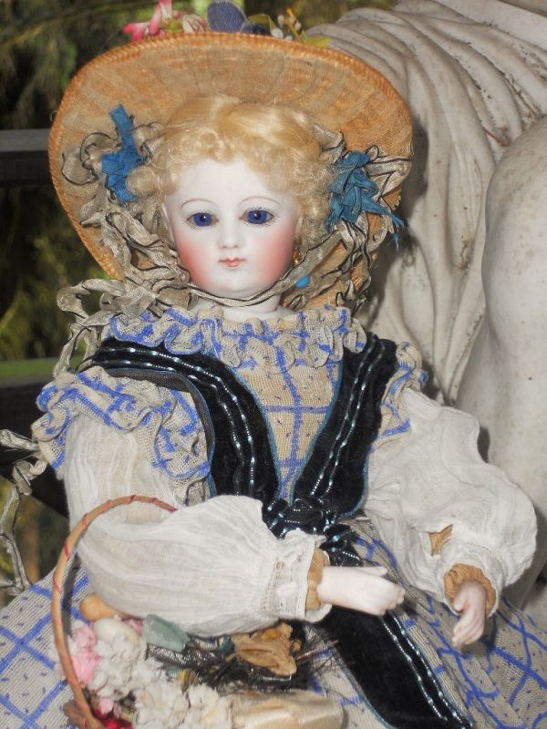 ~~~ Rare all Original French Poupee by &quot; Leon Pannier &quot; ~~~