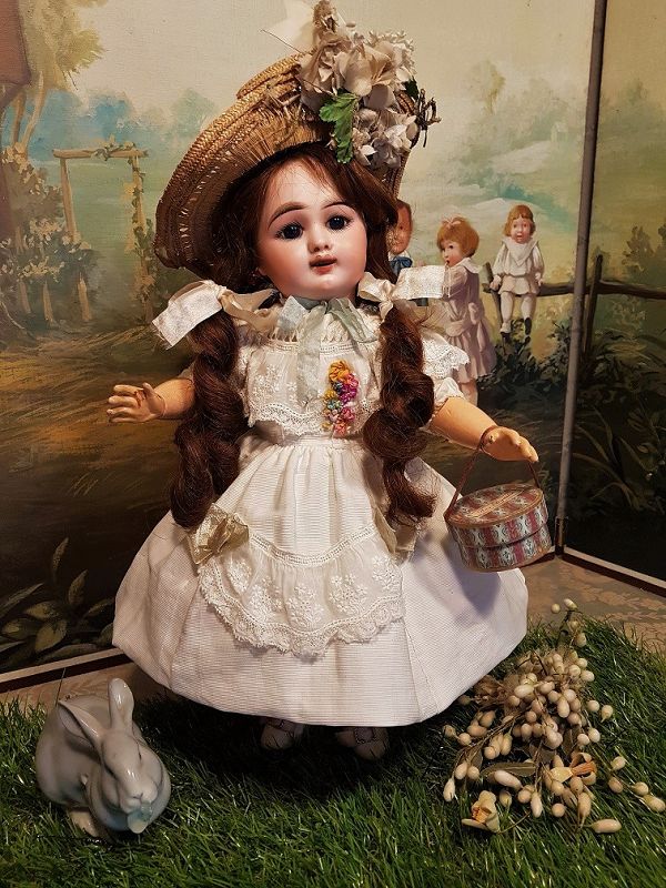 ~~~ Childlike Cabinet size French Eden Bebe with Shy Expression ~~~