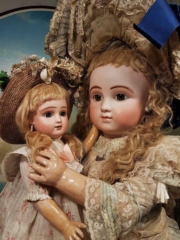 ~~~ Childlike French Bisque Bebe Steiner Figure C with Lever Eyes ~~~