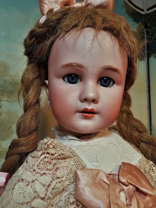 ~~~ Lovely Antique French Jumeau Mark Bisque Bebe ~~~