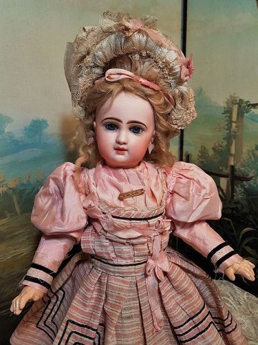 Rare Bisque Bebe Printemps by Jumeau Factory Special Series / 1890