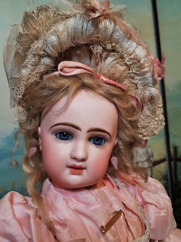 Rare Bisque Bebe Printemps by Jumeau Factory Special Series / 1890