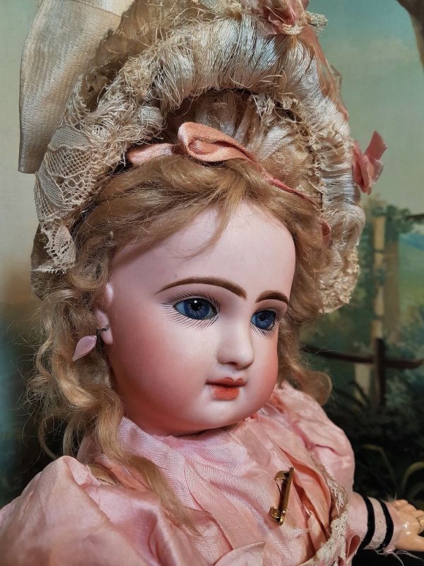 Rare Bisque Bebe Printemps by Jumeau Factory Special Series / 1890