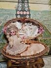 Lovely " Oeuf de Paques " Mignonette Presentation from Etrennes 1895