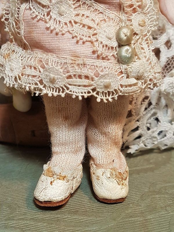 Rare Bar Feet Mademoiselle Mignonette in Original Clothing with Shoes