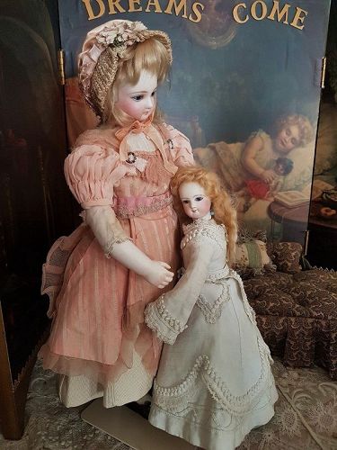 Petite French Teenager Poupee by Maison Jumeau in Original Condition