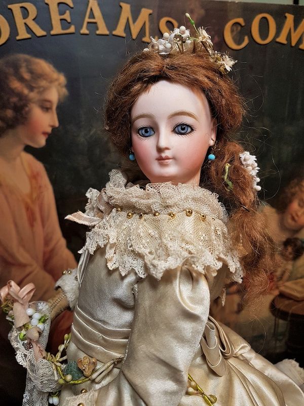 ~~~ Gorgeous French Bisque Poupee by Louis Doleac ~~~