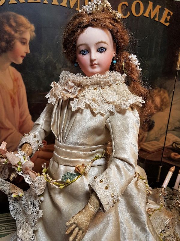 ~~~ Gorgeous French Bisque Poupee by Louis Doleac ~~~