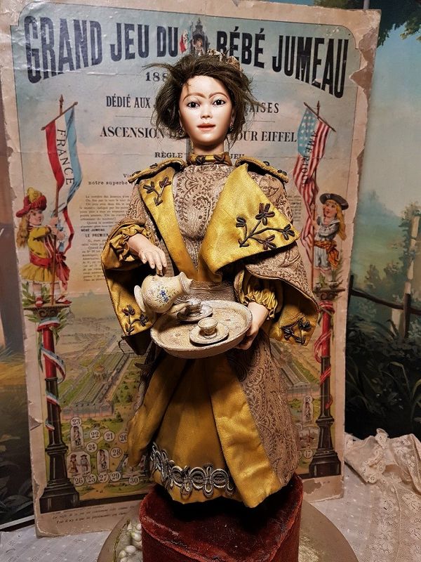 ~~~ Rare French Musical Automaton by Lambert &quot; Chinoise Verseuse &quot; ~~~