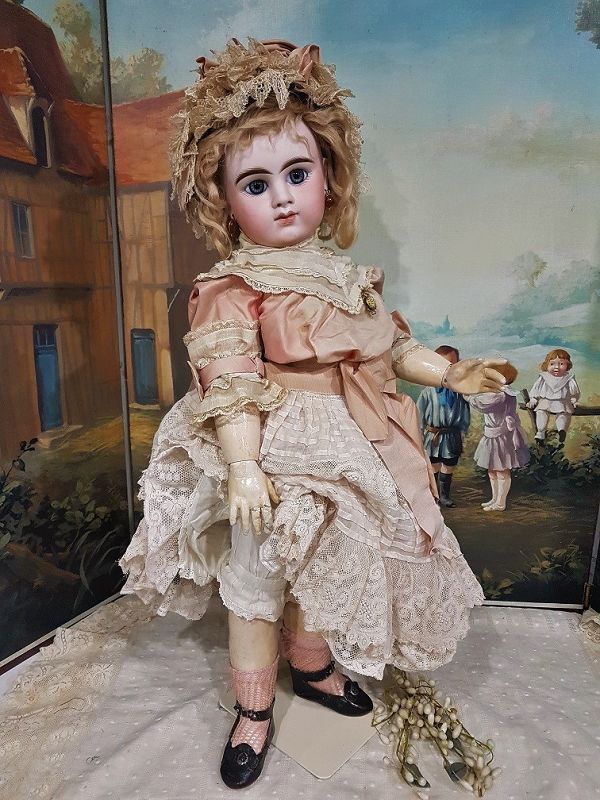 ~~~ Superb First Period French Bisque Bebe Girl by Denamur ~~~