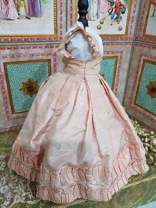 Rare Huret era. 1855/ 60 Enfantine Silk Costume for Huret , Rohmer .