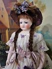 Rare all original Early French Porcelain Poupee by Blampoix / 1858