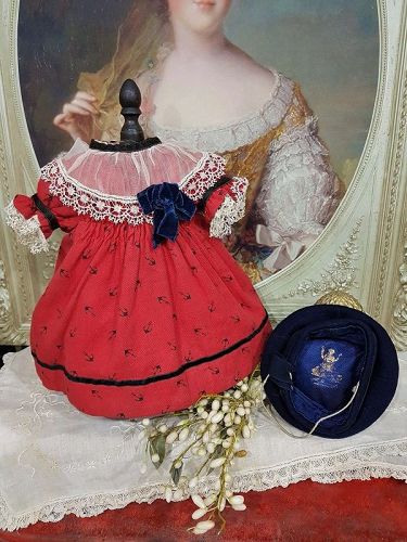 French Dolls Factory Sailor Costume from 19th. Century / 14" Bebe