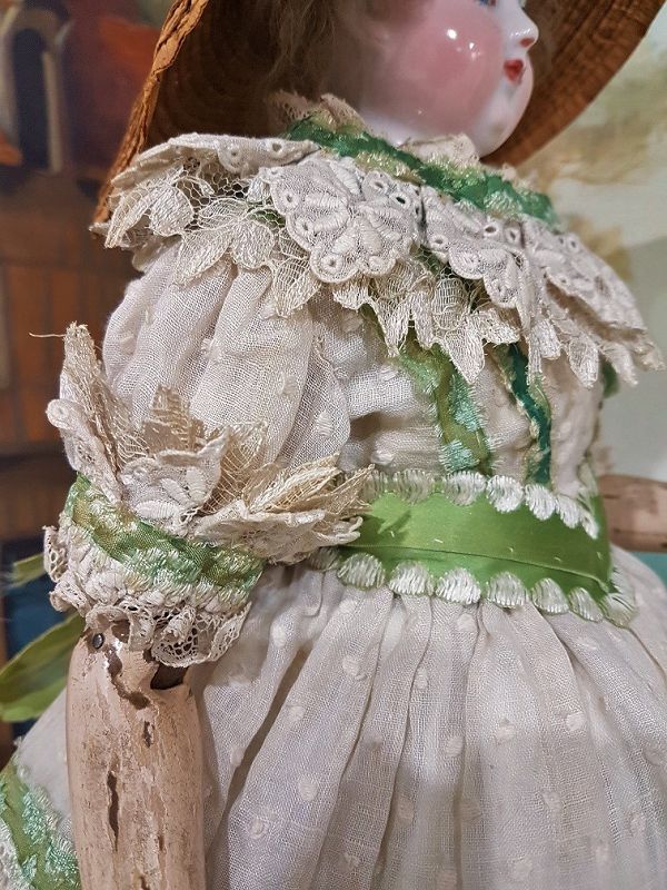 Exquisite Costume for Huret era Poupee in Mademoiselle Bereux Style