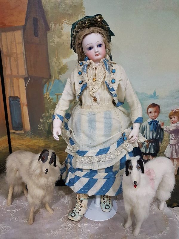 Rare French Teen Poupee with Herbillon Body from Paris Doll Store