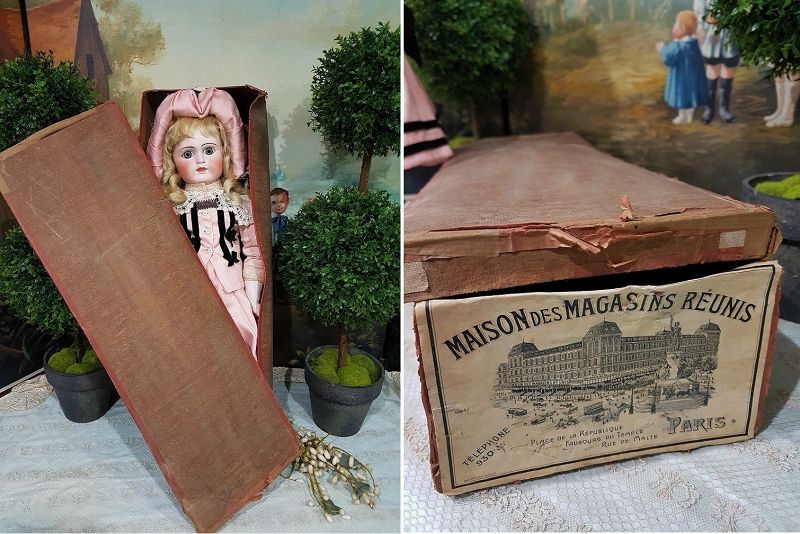 Outstanding French Market Sonneberger Bisque Bebe near Mint Condition