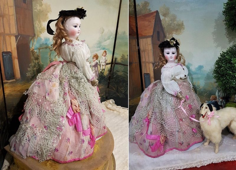 Mademoiselle Marguerite with her Trousseau from Paris Doll Shop