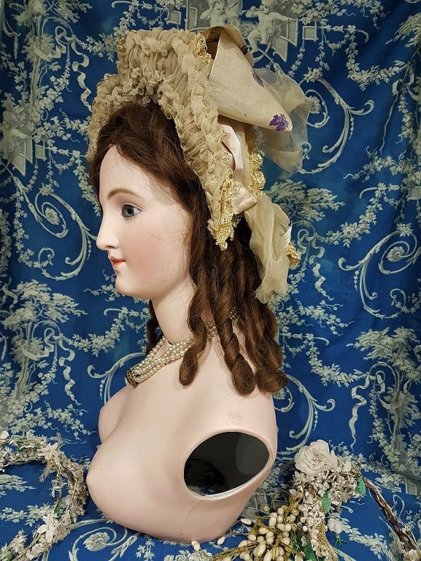 Extremely Rare antique bisque Mannequin by Leon Casimir Bru